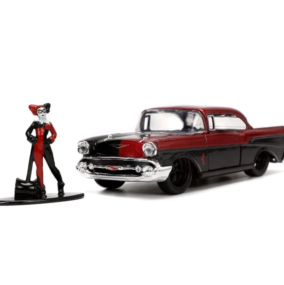 Harley Quinn & 1957 Chevrolet Bel Air - Jada Toys - 1:32