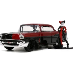 Harley Quinn & 1957 Chevrolet Bel Air - Jada Toys - 1:32