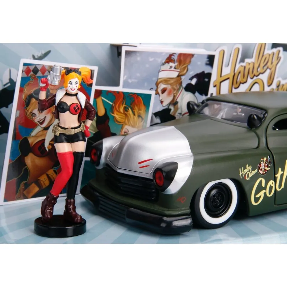 Harley Quinn & 1951 Mercury - Jada Toys - 1:24