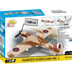 Hawker Hurricane MK.1 - Byggklossar - 5866 - COBI - 1:48