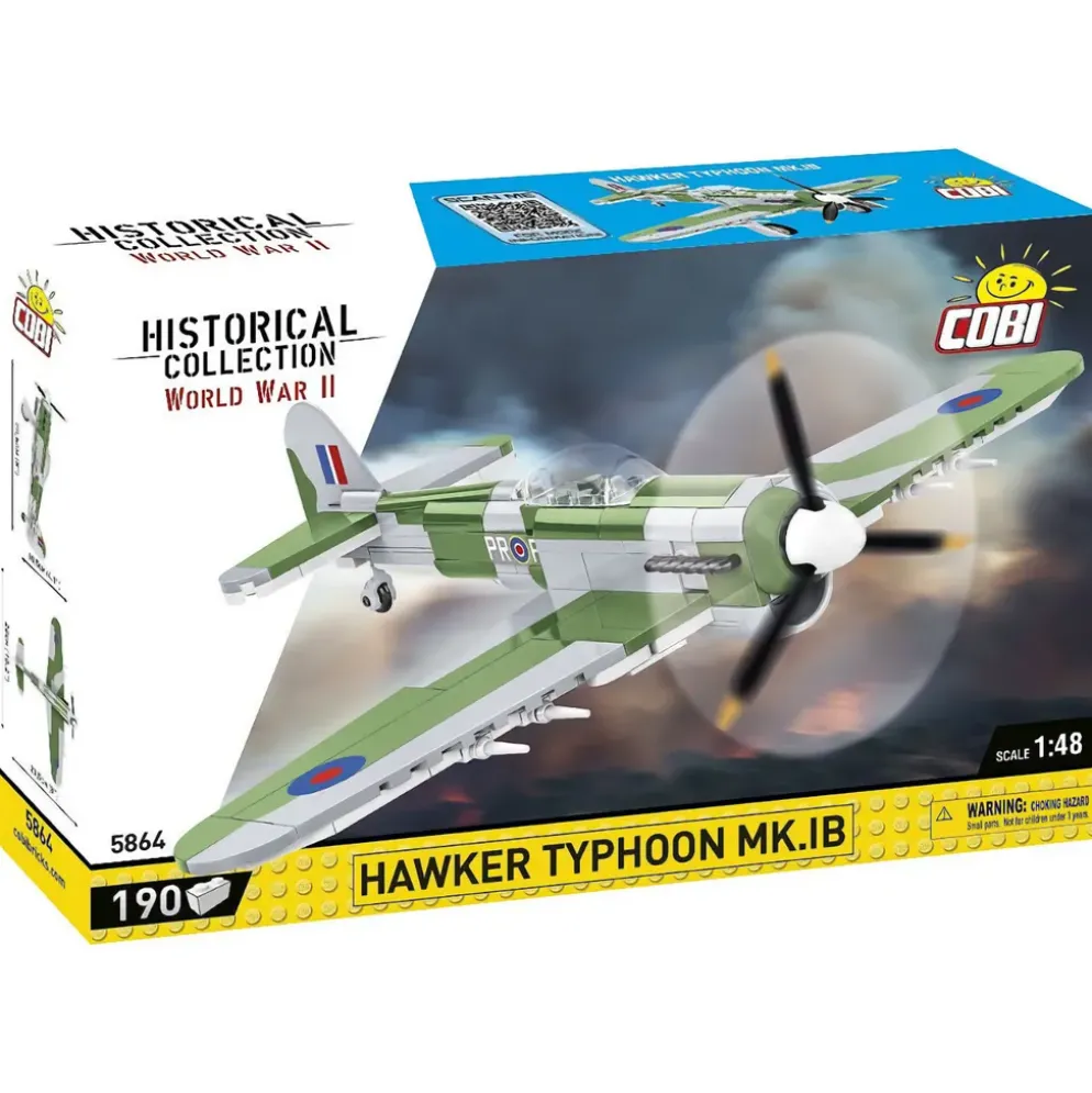 Hawker Typhoon MK.1B - Byggklossar - 5864 - COBI - 1:48