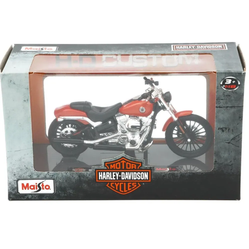 HD Motorcycles 2016 Breakout - Orange - Maisto - 1:18