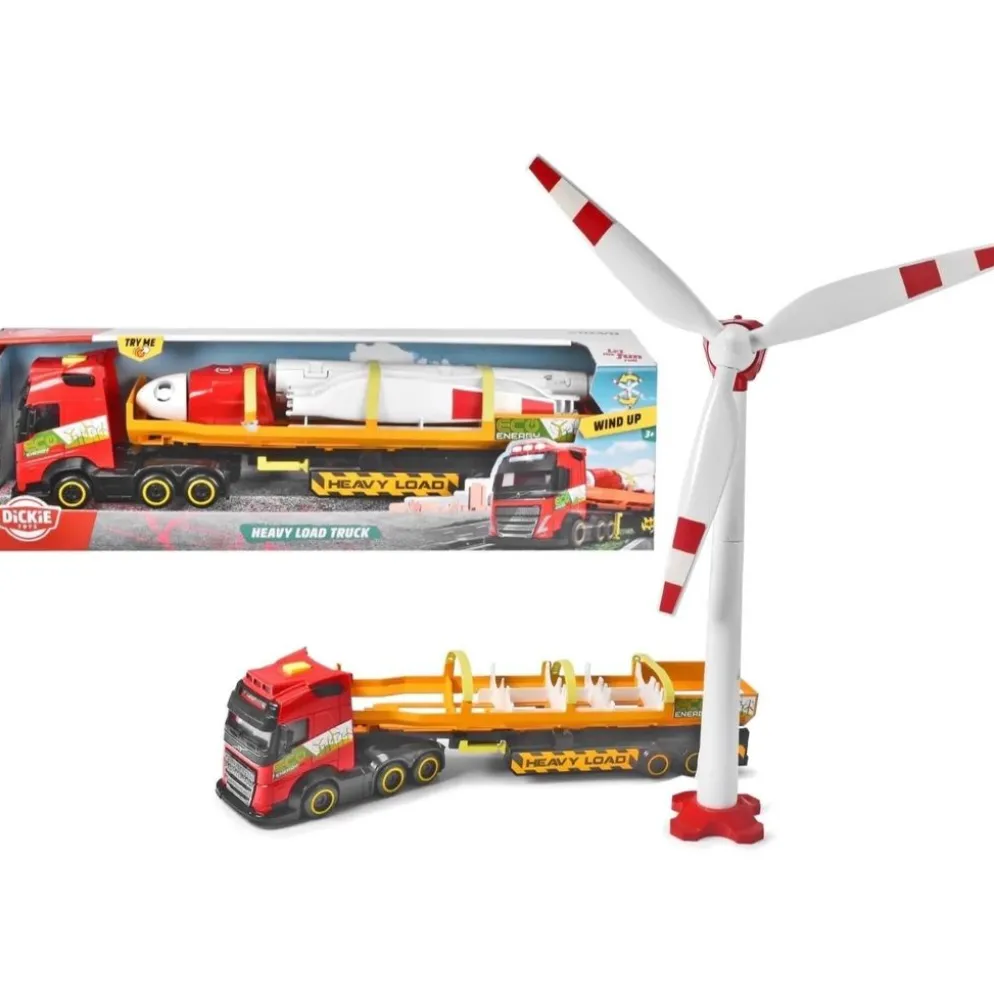 Heavy Load Truck - Volvo - Vindkraftverk - Dickie Toys