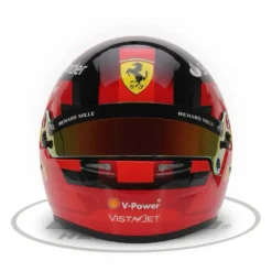 Hjälm - Carlos Sainz - Ferrari - 2024 - Bell Helmets - 1:2