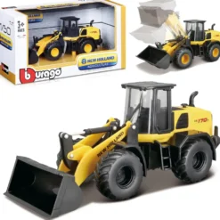 Hjullastare - New Holland W170D - Bburago
