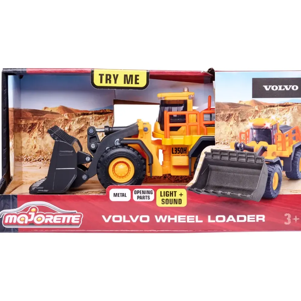 Hjullastare - Volvo Wheel Loader - Majorette Grand Series