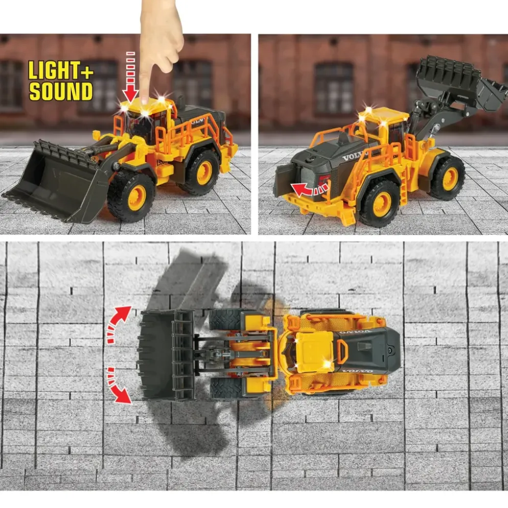 Hjullastare - Volvo Wheel Loader - Majorette Grand Series