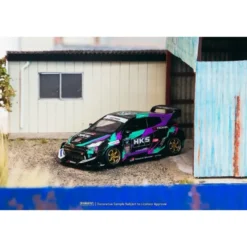 HKS Racing Performer GR Yaris - HOBBY64 - Tarmac - 1:64