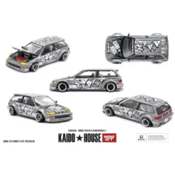 Honda Civic (EF) KaidoManga V1 - 260 - Kaido House x Mini GT - 1:64