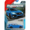 Honda Civic Type R - Blå - Showroom Premium Cars - Majorette - 7 cm