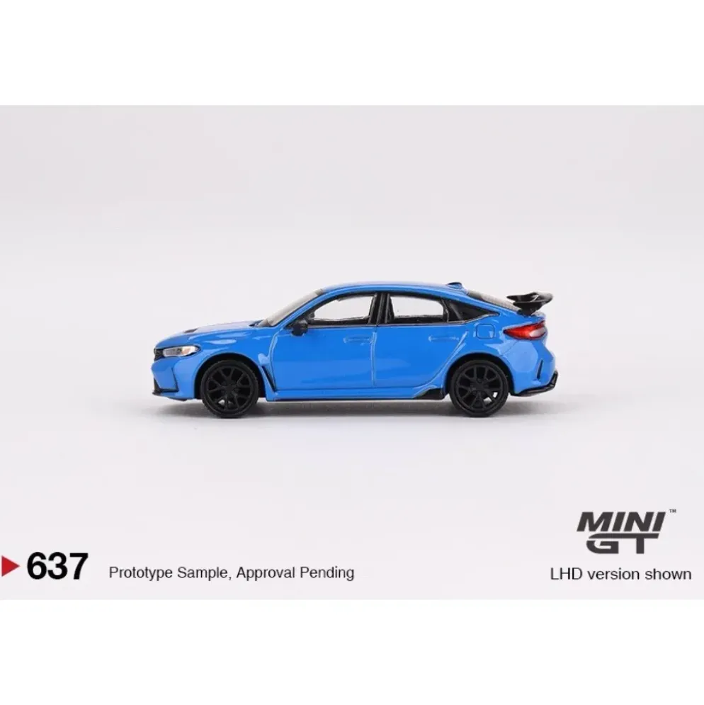 Honda Civic TYPE R - Boost Blue Pearl - 637 - Mini GT - 1:64