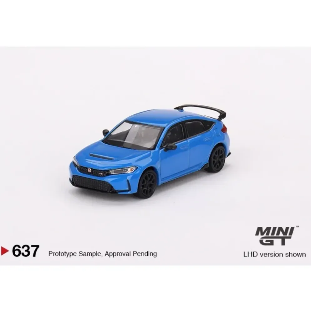Honda Civic TYPE R - Boost Blue Pearl - 637 - Mini GT - 1:64