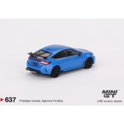 Honda Civic TYPE R - Boost Blue Pearl - 637 - Mini GT - 1:64