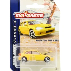 Honda Civic TYPE R EK9 - Gul - Japan Series - Majorette