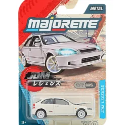 Honda Civic Type R EK9 - Vit - JDM Legends - Majorette - 7 cm
