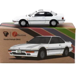 Honda Prelude (BA4) - Vit - Tarmac Works x J-Collection - 1:64