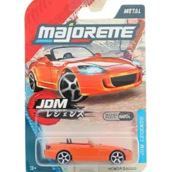 Honda S2000 - Orange - JDM Legends - Majorette - 7 cm