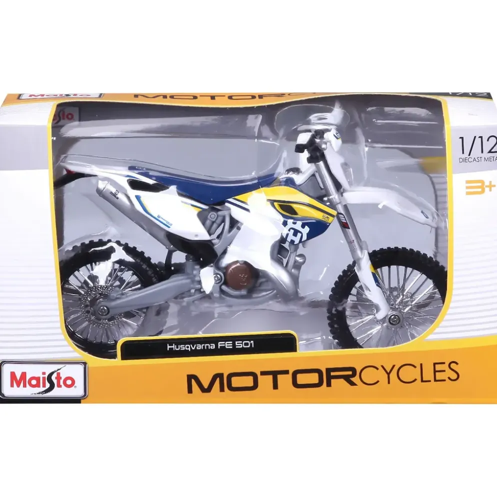 Husqvarna FE 501 - Crossmodell - Maisto - 1:12