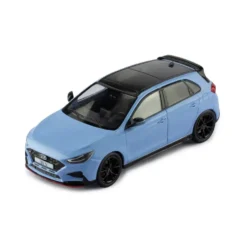 Hyundai i30 N - 2022 - Ljusblå - Ixo Models - 1:43
