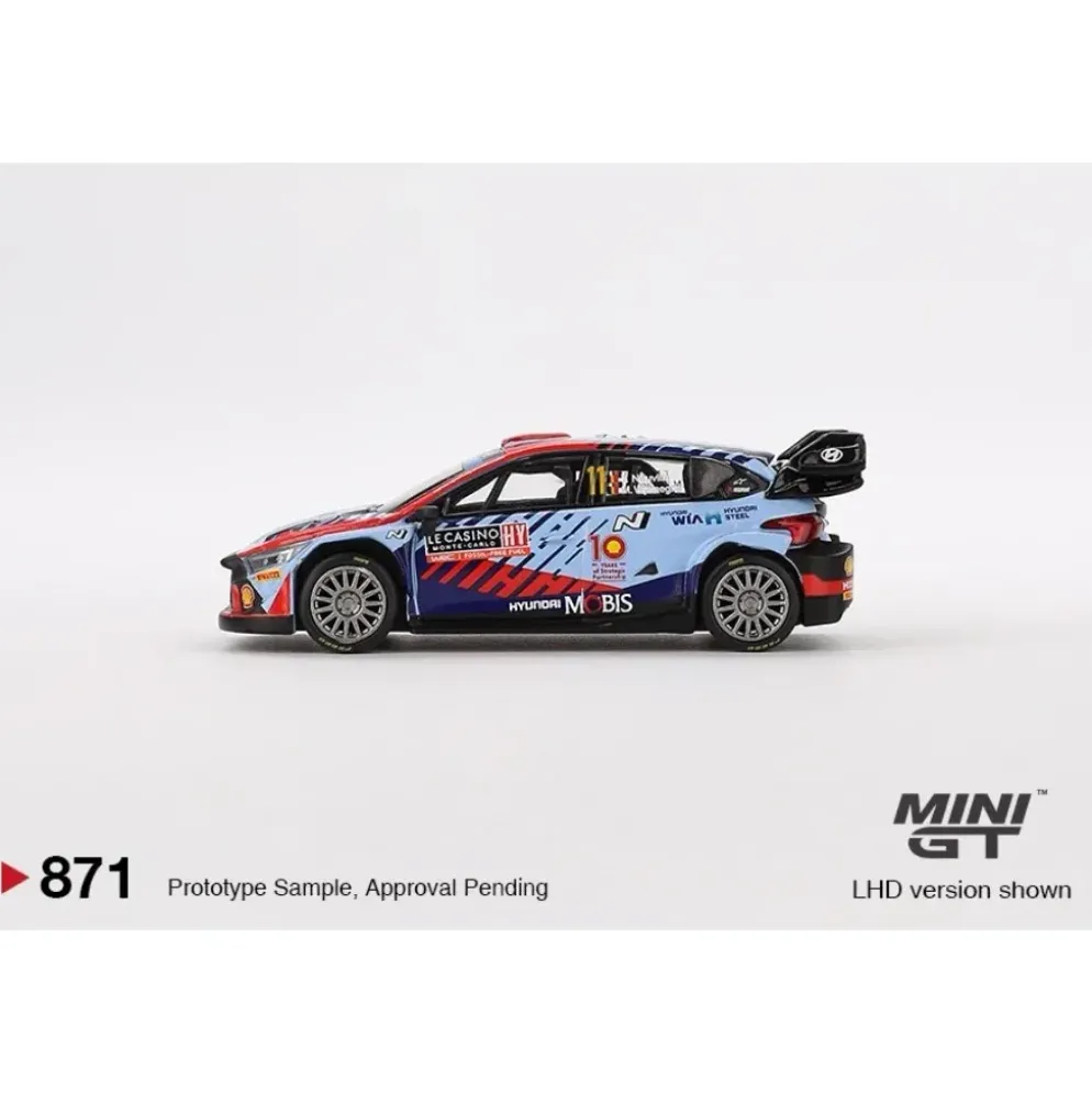 Hyundai i20 N Rally1 - 2024 Monte-Carlo - Mini GT - 1:64