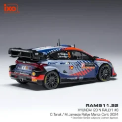 Hyundai i20 N Rally1 - O.Tänak M.Järveoja 2024 - Ixo - 1:43