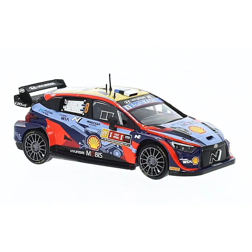Hyundai i20 - O.Tänak - M.Järveoja - Ypres 2022 - Ixo - 1:43