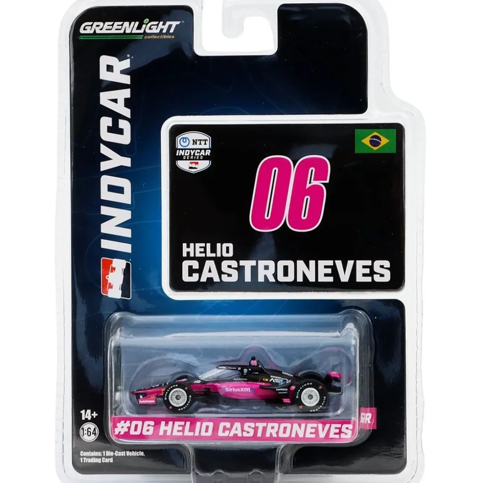 Indycar - 2023 - Helio Castroneves #06 - GreenLight - 1:64
