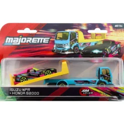 Isuzu NPR + Honda S2000 - JDM Legends Tuning Transporter - Majorette