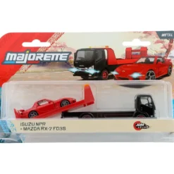 Isuzu NPR + Mazda RX-7 FD3S - JDM Legends Car Transporter - Majorette