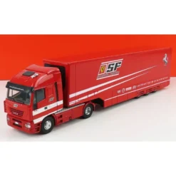 Iveco Stralis Ferrari Transporter 2007 - Old Cars - 1:43