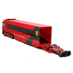 IVECO S-Way 570 Racing Transporter + Ferrari RB-24 #16 - Bburago - 1:43