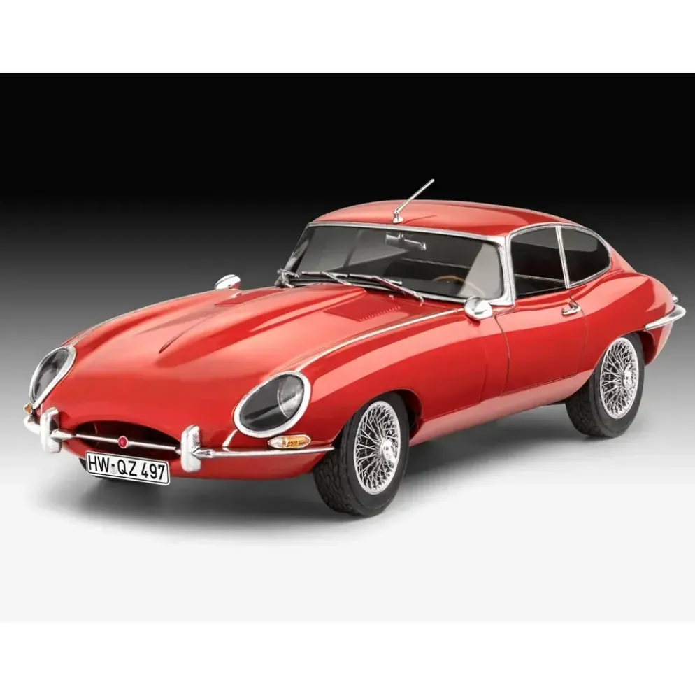 Jaguar E-Type (Coupé) - Byggmodell - 07668 - Revell - 1:24