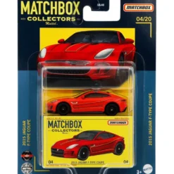 2015 Jaguar F-Type Coupe - Röd - Collectors - Matchbox