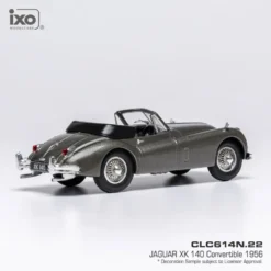 Jaguar XK 140 Convertible - 1956 - Grå - Ixo Models - 1:43