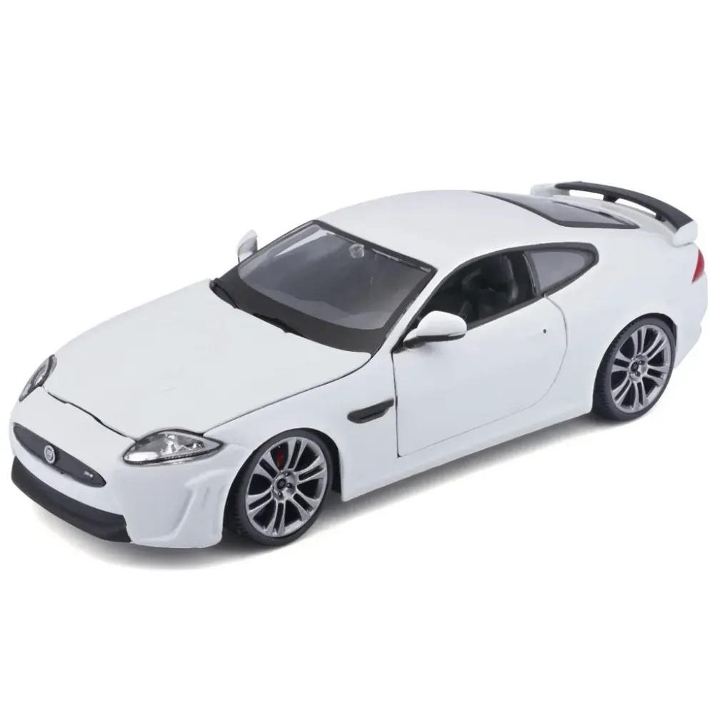 Jaguar XKR-S - Vit - Bburago - 1:24