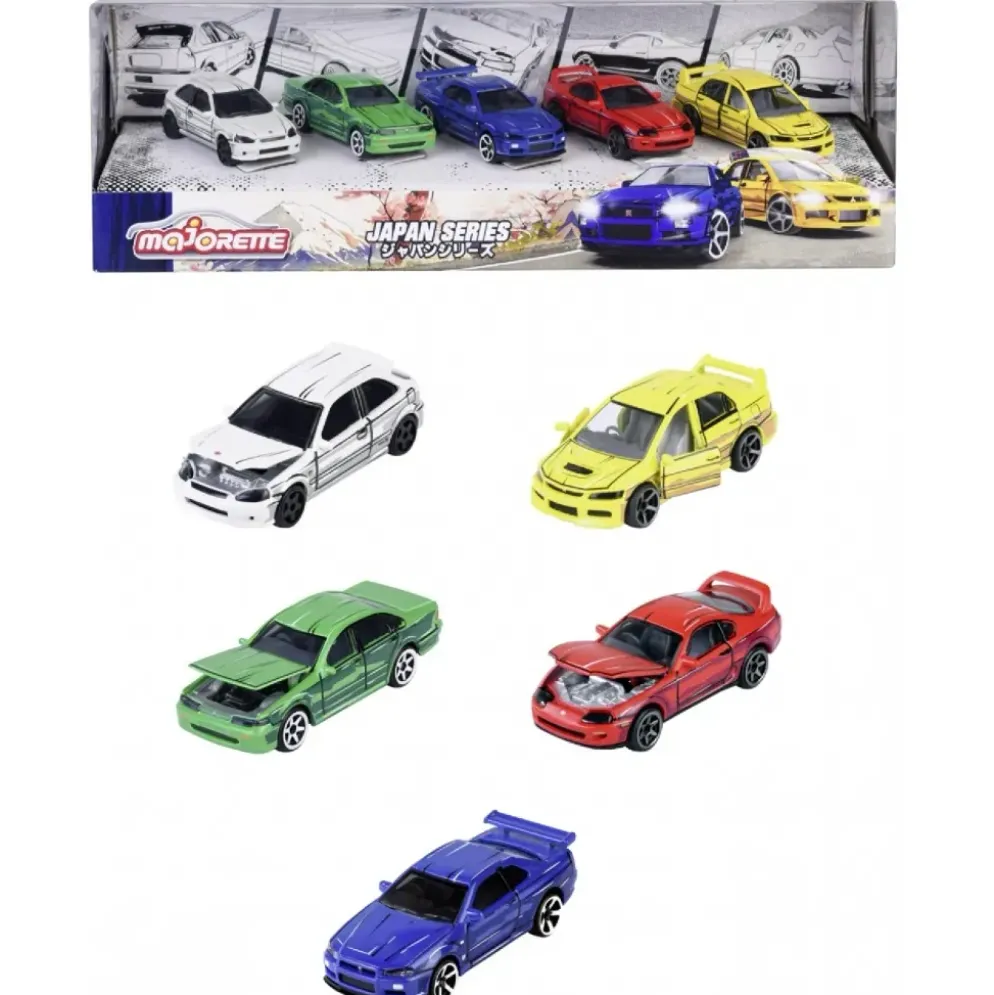 Japan Series - 5-pack giftpack - Majorette