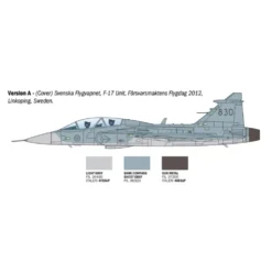 JAS-39D Gripen Twin Seater - Byggsats 91216 - Italeri - 1:72