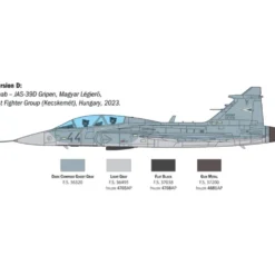 JAS-39D Gripen Twin Seater - 2664 - Italeri - 1:48