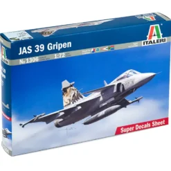 JAS-39 Gripen - Plastbyggsats - 1306 - Italeri - 1:72