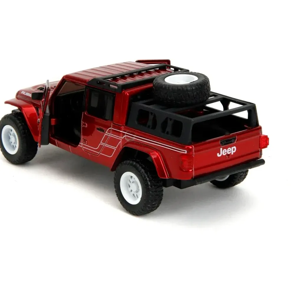 2020 Jeep Gladiator - Röd - Pink Slips - Jada - 14 cm