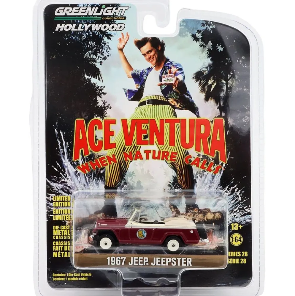 1967 Jeep Jeepster - Ace Ventura - GreenLight - 1:64