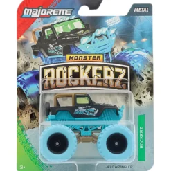 Jeep Wrangler - Monster Rockerz - Majorette - 7,5 cm