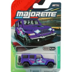 Jeep Wrangler 4XE - Lila - Racing Premium Cars - Majorette - 7 cm