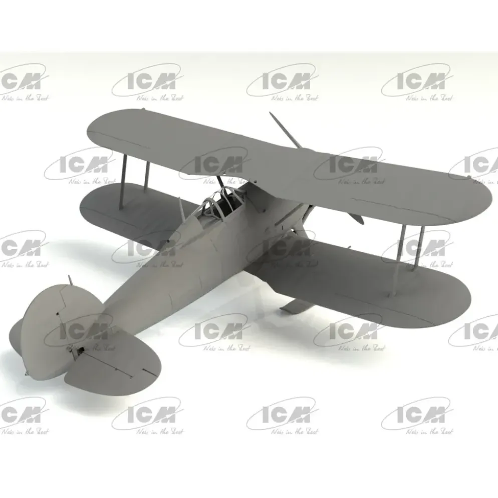 J-8 Gladiator - WWII Swedish Fighter - 32044 - ICM
