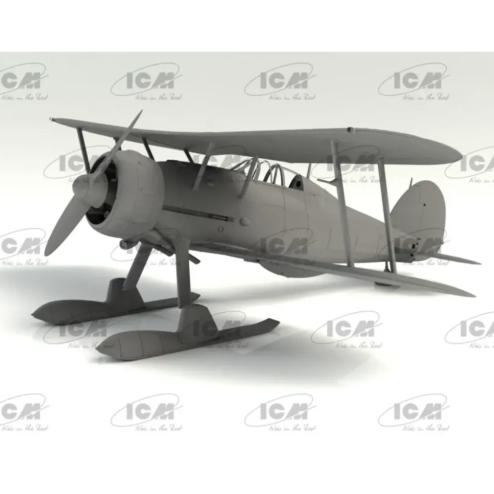 J-8 Gladiator - WWII Swedish Fighter - 32044 - ICM