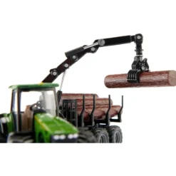 John Deere 8430 med Timmervagn - 1954 - Siku - 1:50