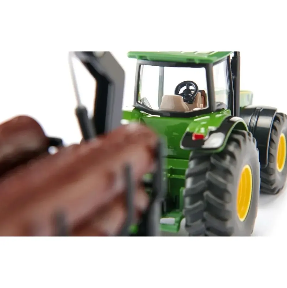 John Deere 8430 med Timmervagn - 1954 - Siku - 1:50