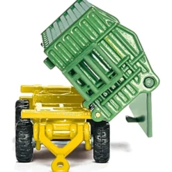 John Deere 6920 S med frontlastare och trailer - Siku - 1:87