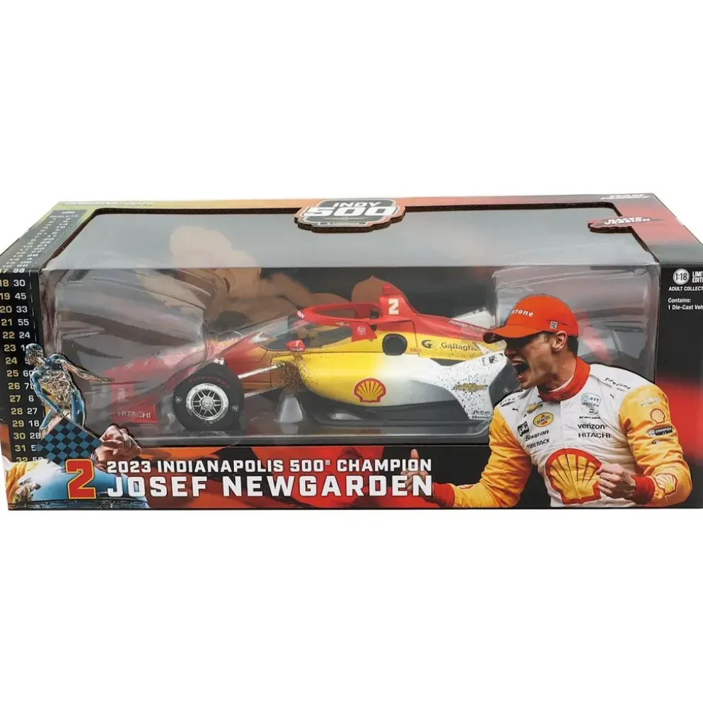Josef Newgarden #2 - Indy 500 - Raced V - GreenLight - 1:18