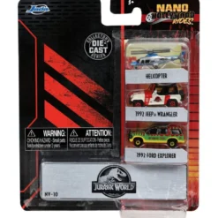 Jurassic Park - 3-pack - Nano Cars - NV-10 - Jada Toys